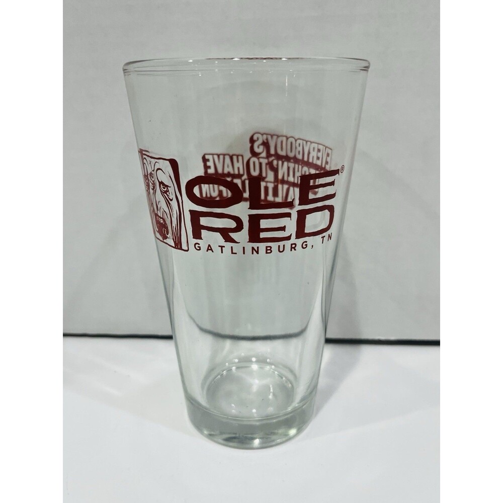 Ole Red Beer Glass Gatlinburg Everybody’s Itchin to Have A Little Fun Man Cave